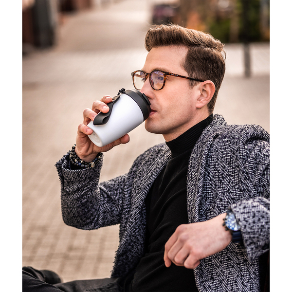 R08173.06 - Kubek termiczny Viko 380 ml, biały