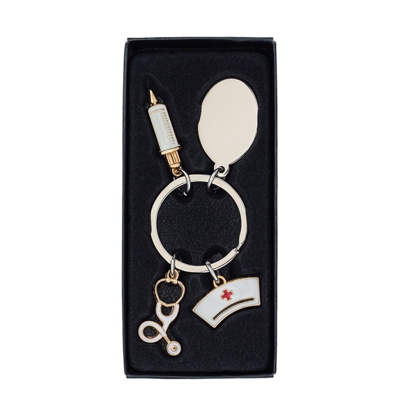 R73138.01 - Brelok Esculap, srebrny 