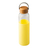 Szklana butelka Refresh 560 ml, żółty 
