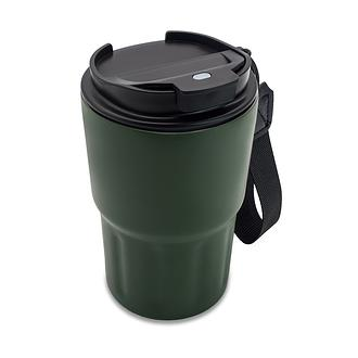 R08190 - Kubek termiczny Skagen 330 ml, ciemny zielony 
