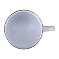 R08200.06 - Kubek emaliowany z powłoką sublimacyjną Odis 500 ml, biały 