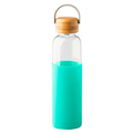 R08272.05 - Szklana butelka Refresh 560 ml, zielony 