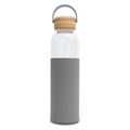 R08272.21 - Szklana butelka Refresh 560 ml, szary 